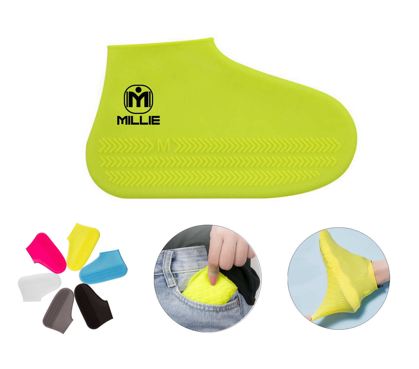 Silicone Waterproof Shoe Cover 2