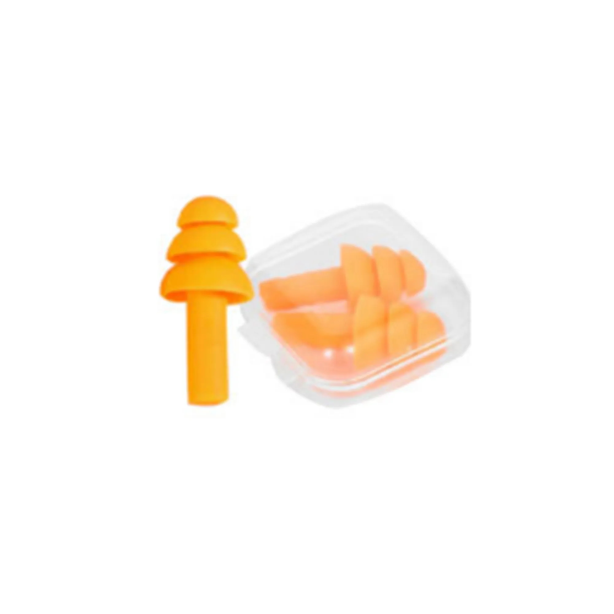 MOQ50 Waterproof Silicone Earplug 2