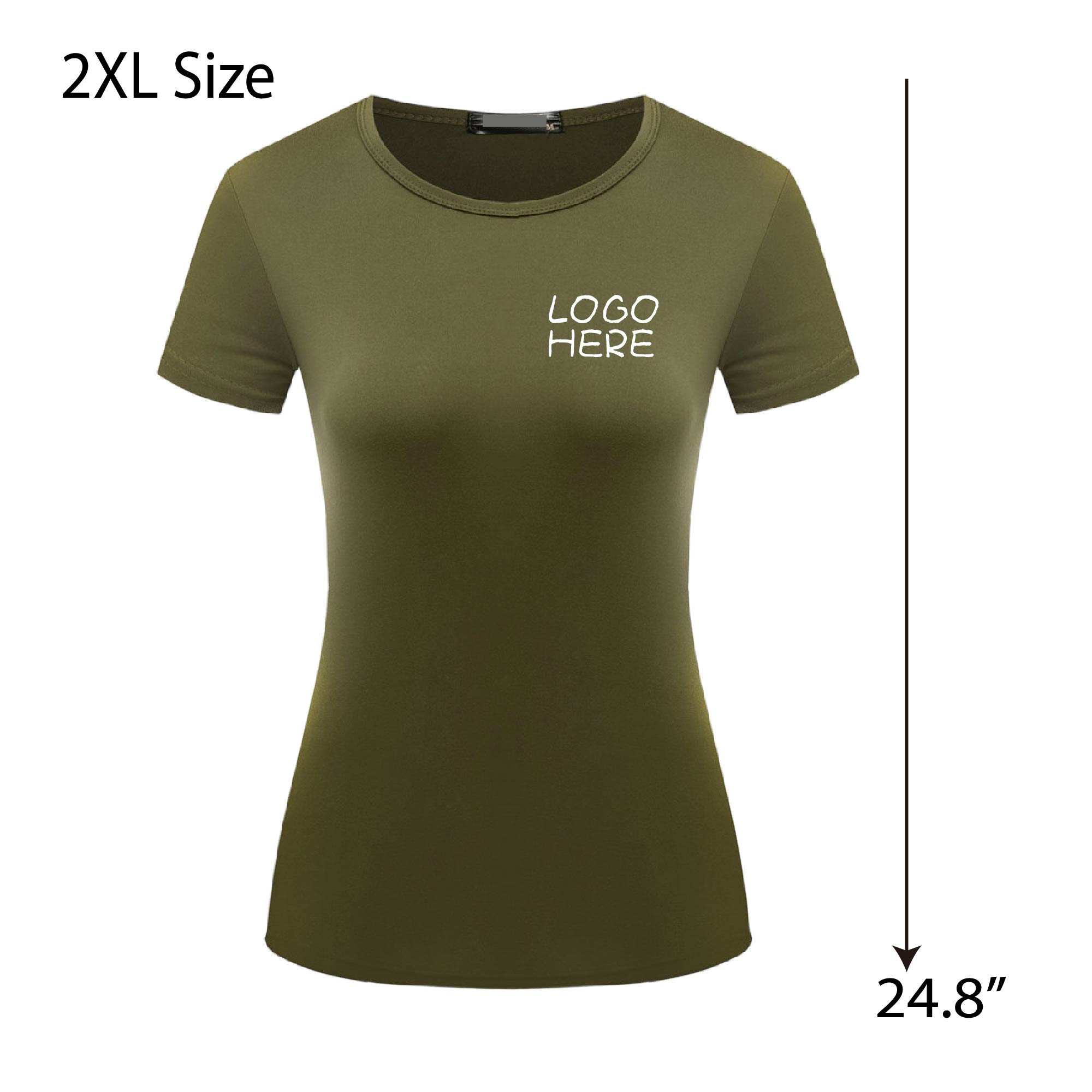 Polyster Round Neck T-Shirt 4