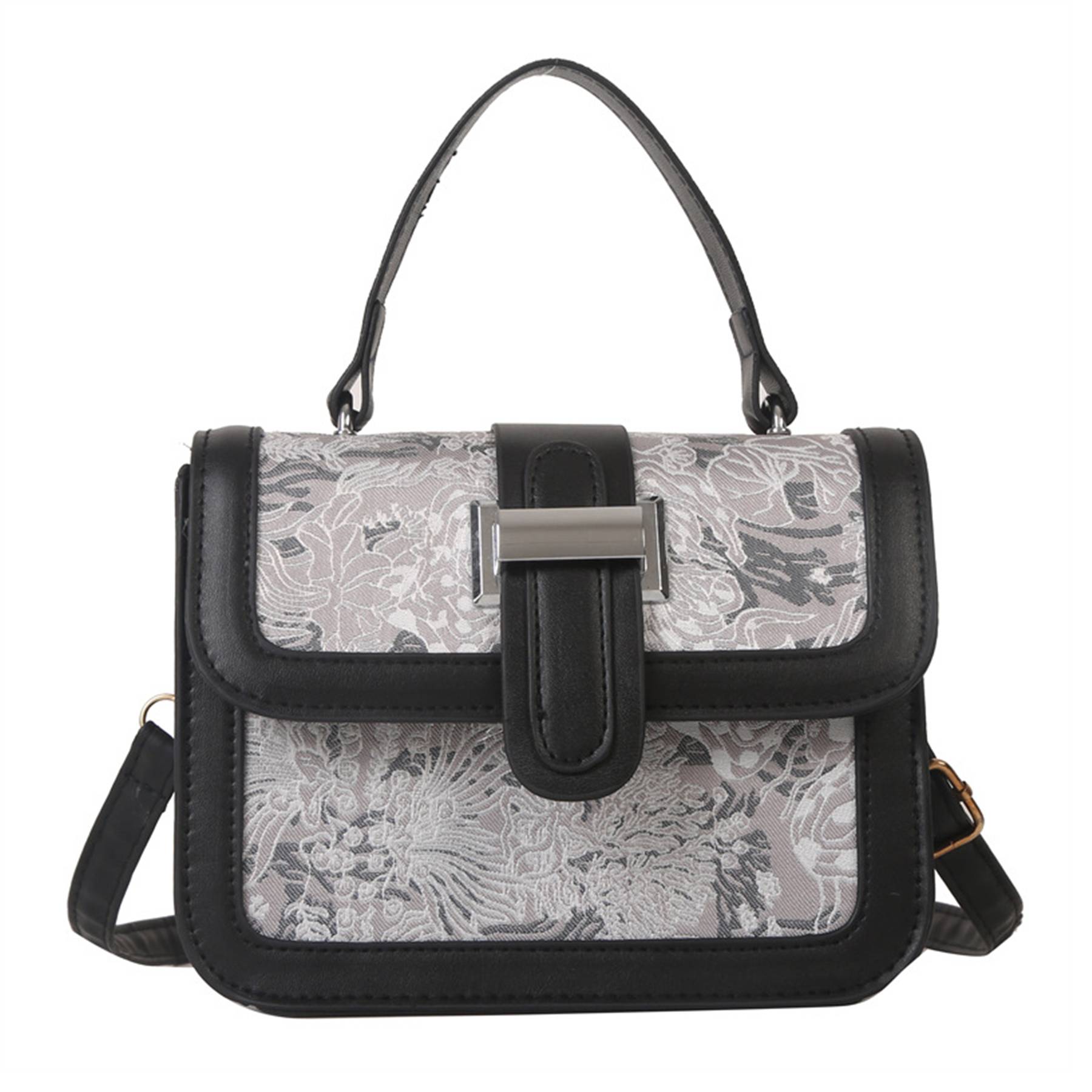 PU Simple and stylish shoulder cross-body bag 4