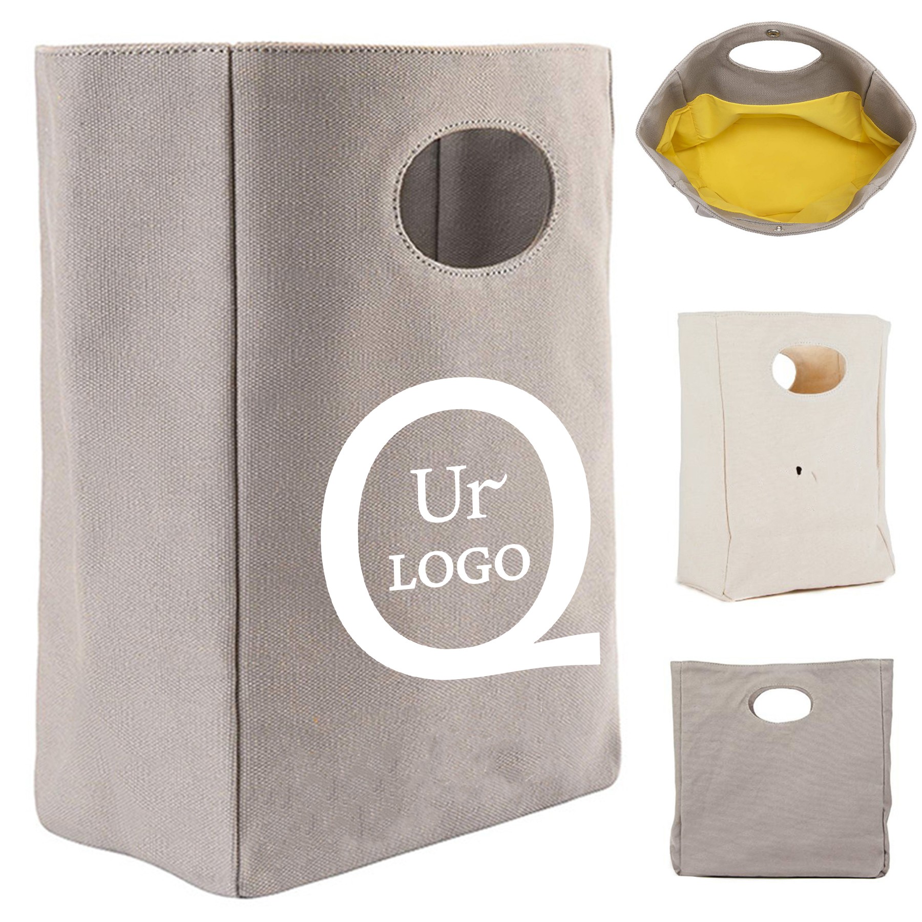 Double-Layer Handy Canvas Tote