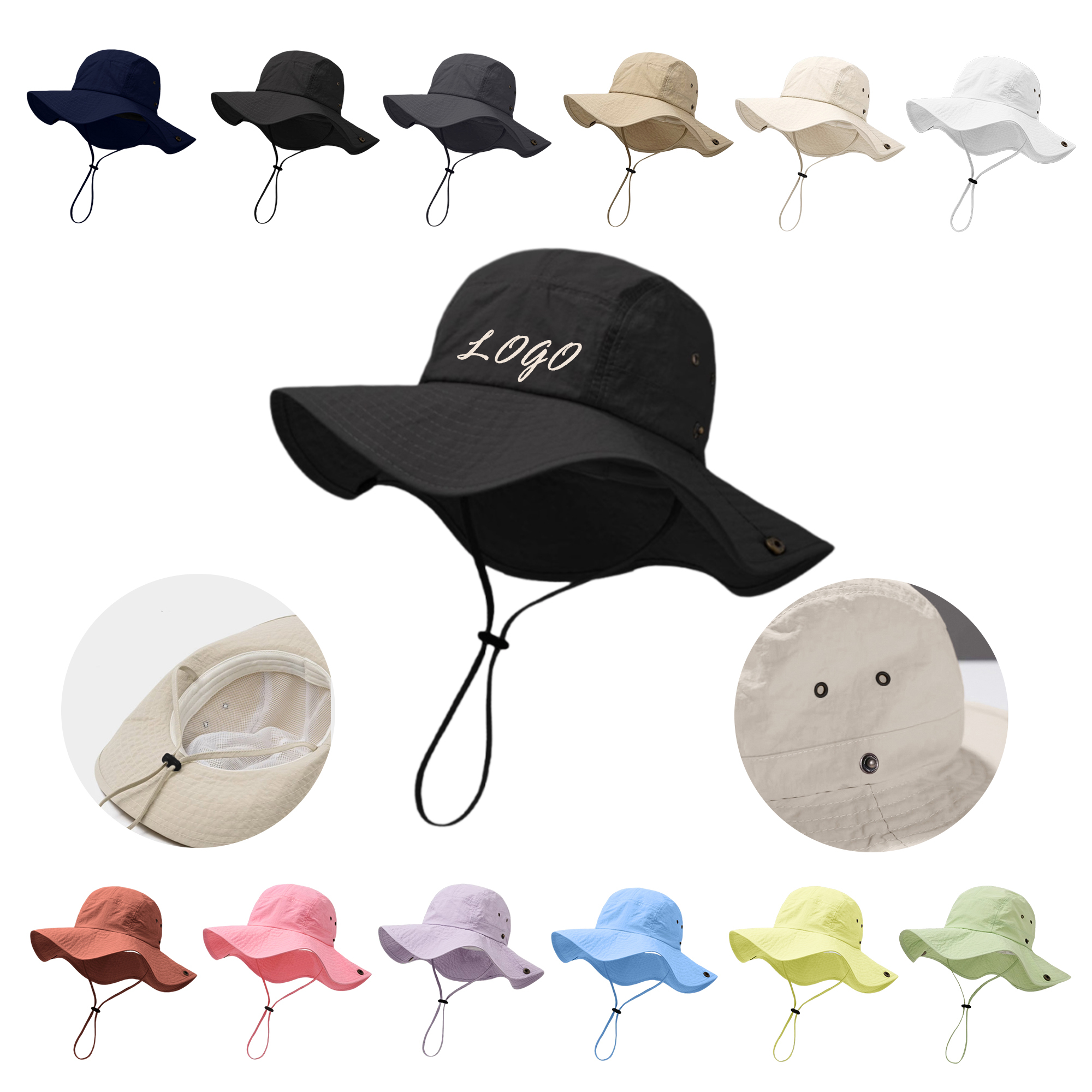 UV Protection Bucket Sun Hats 2