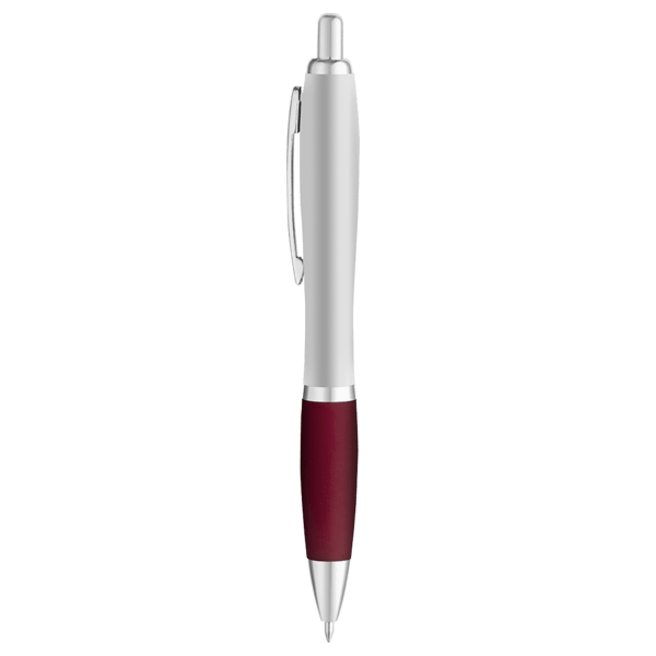 Curvaceous Silver Matte Gel Pen 21
