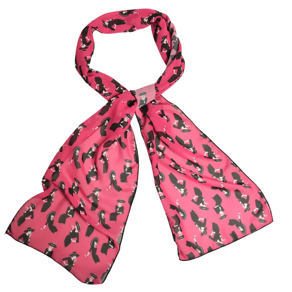 Full-Color Customized Chiffon Scarf 3