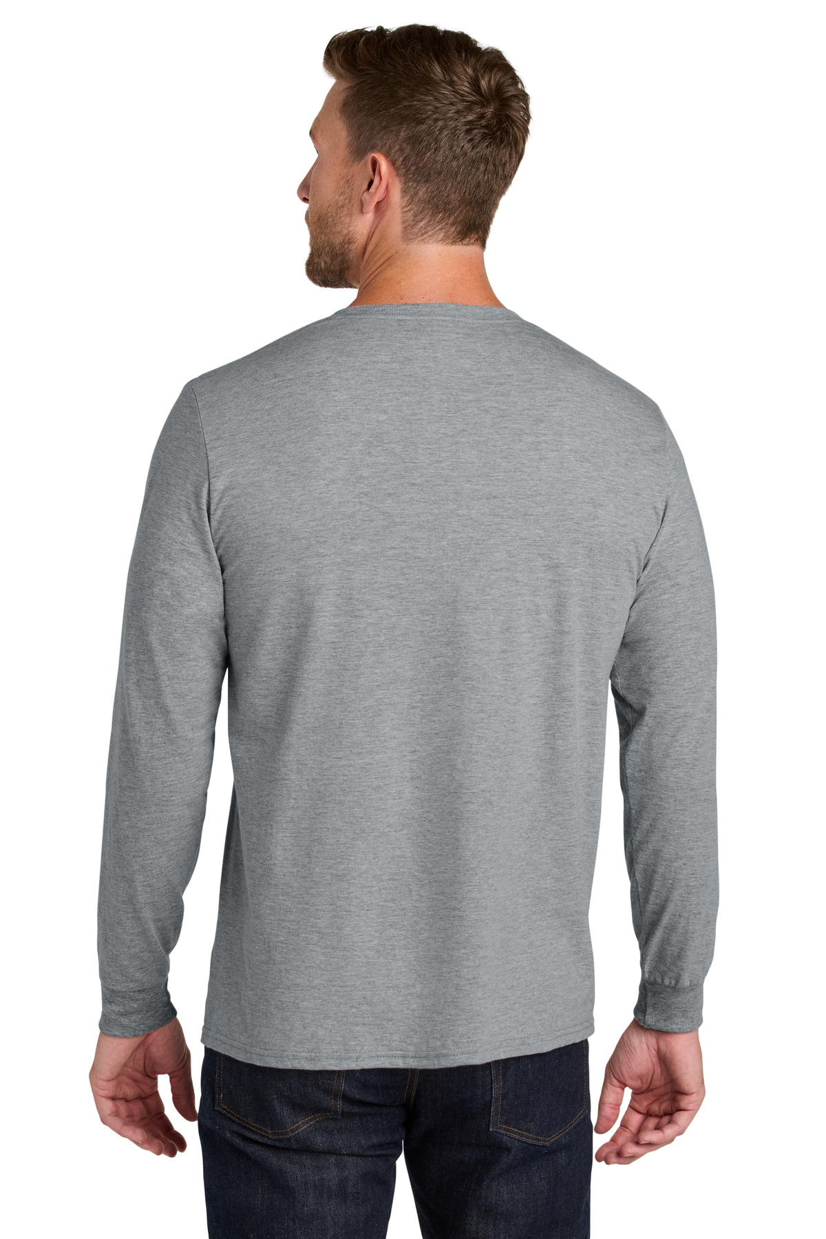Jerzees Ultimate Unisex Ring Spun Long Sleeve T-Shirt IC46L 68
