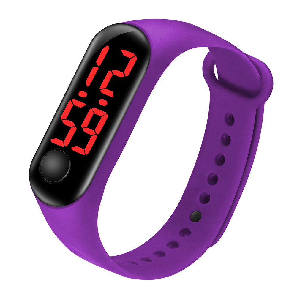 Kids LED silicone electronic watch 14