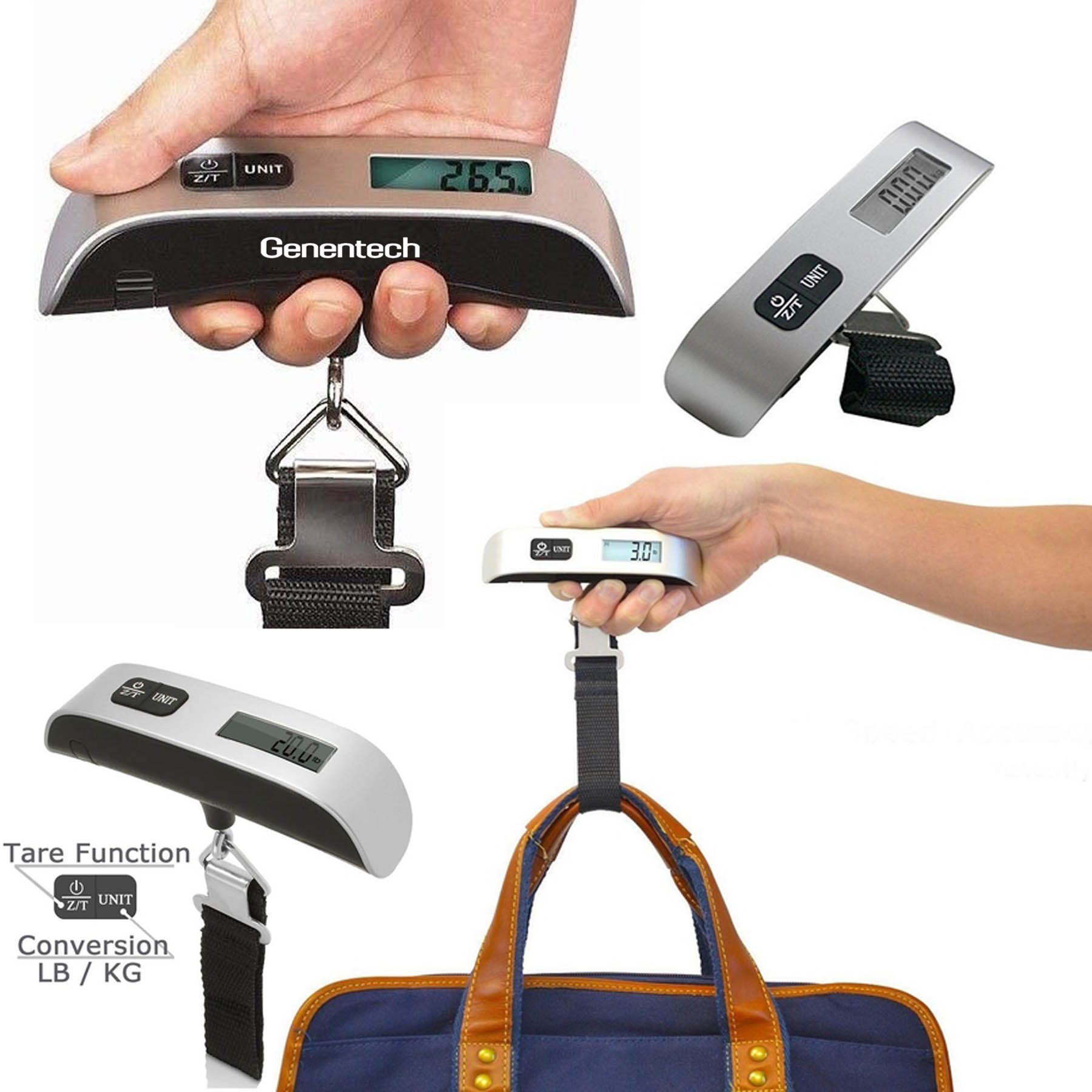 iBank ® Electronic Digital Travel Luggage Scale 3