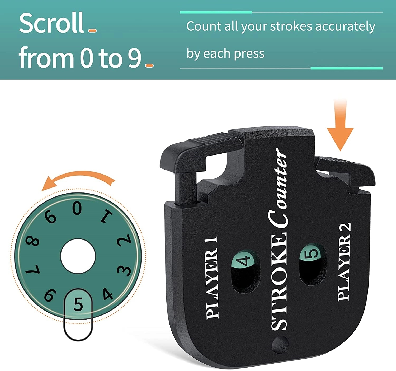 Mini Golf Score Shot Stroke Counter 2