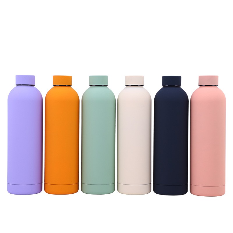 18 OZ. Rubber paint Stainless Steel Bottle 3