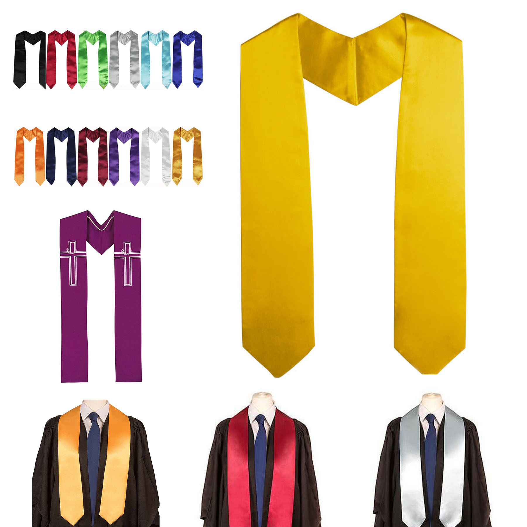 Graduation Clothing Sash 2