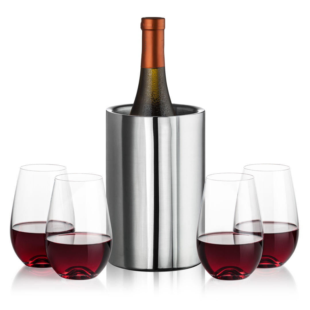 Jacobs Wine Cooler & Boston Stemless Wine 3
