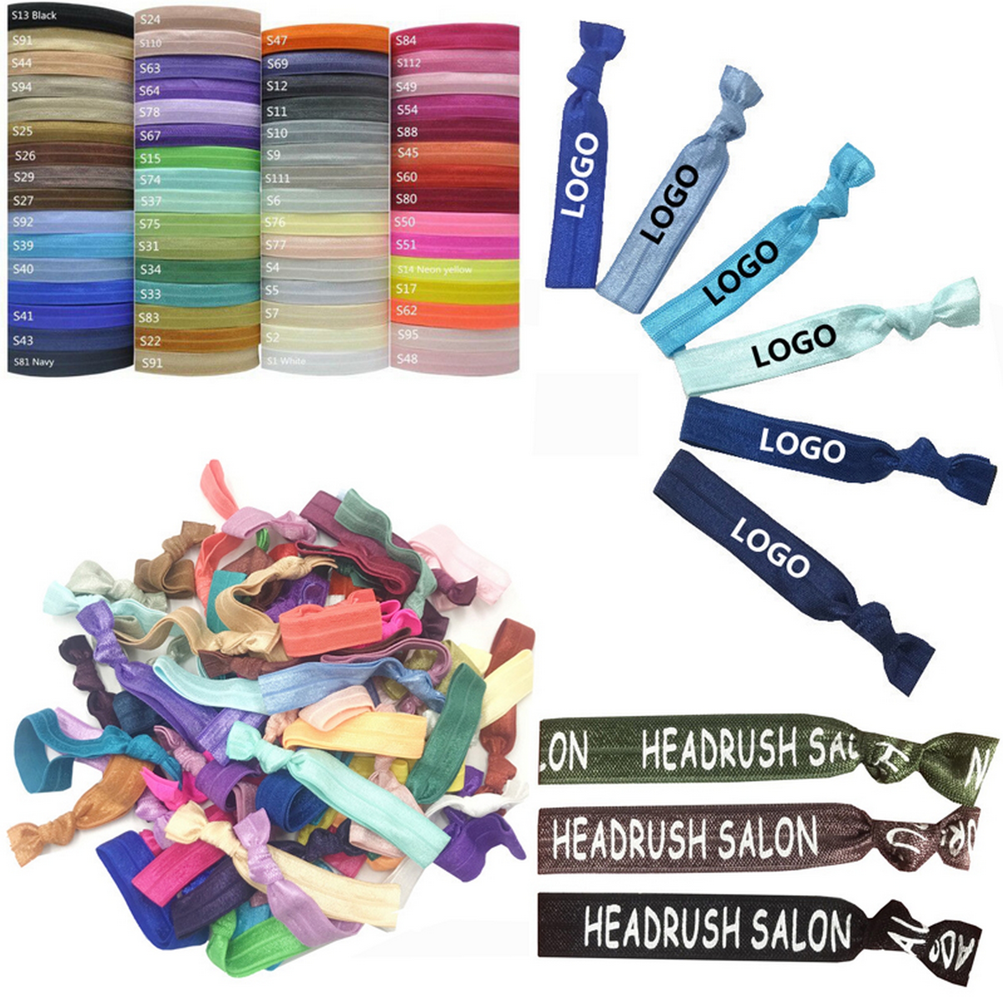 Colorful Stretch Headband Wristband 4