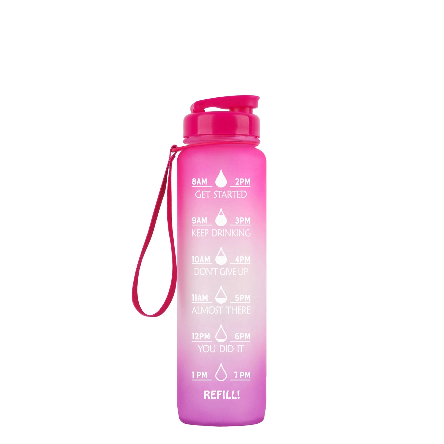 32 Oz Motivational Water Bottle With Time Marker 4