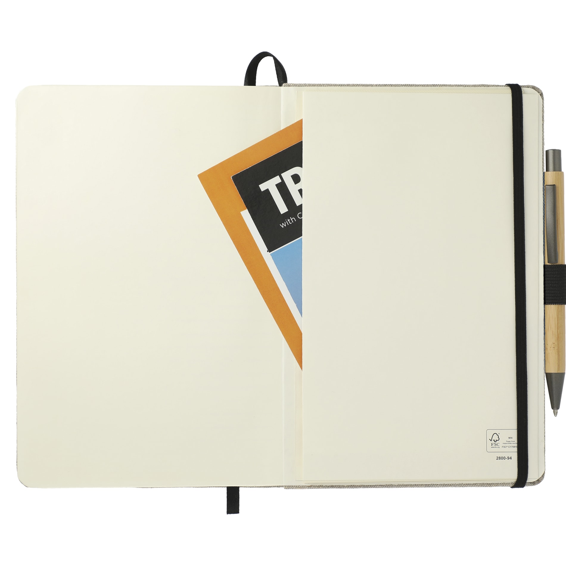 5.5" x 8.5" Recycled Cotton Bound Journal Set 51
