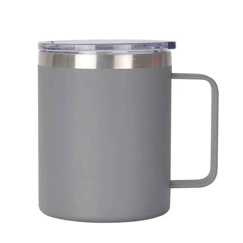 12Oz Stainless Coffee Tumbler Mug Cup With Leak-Proof Lid 5