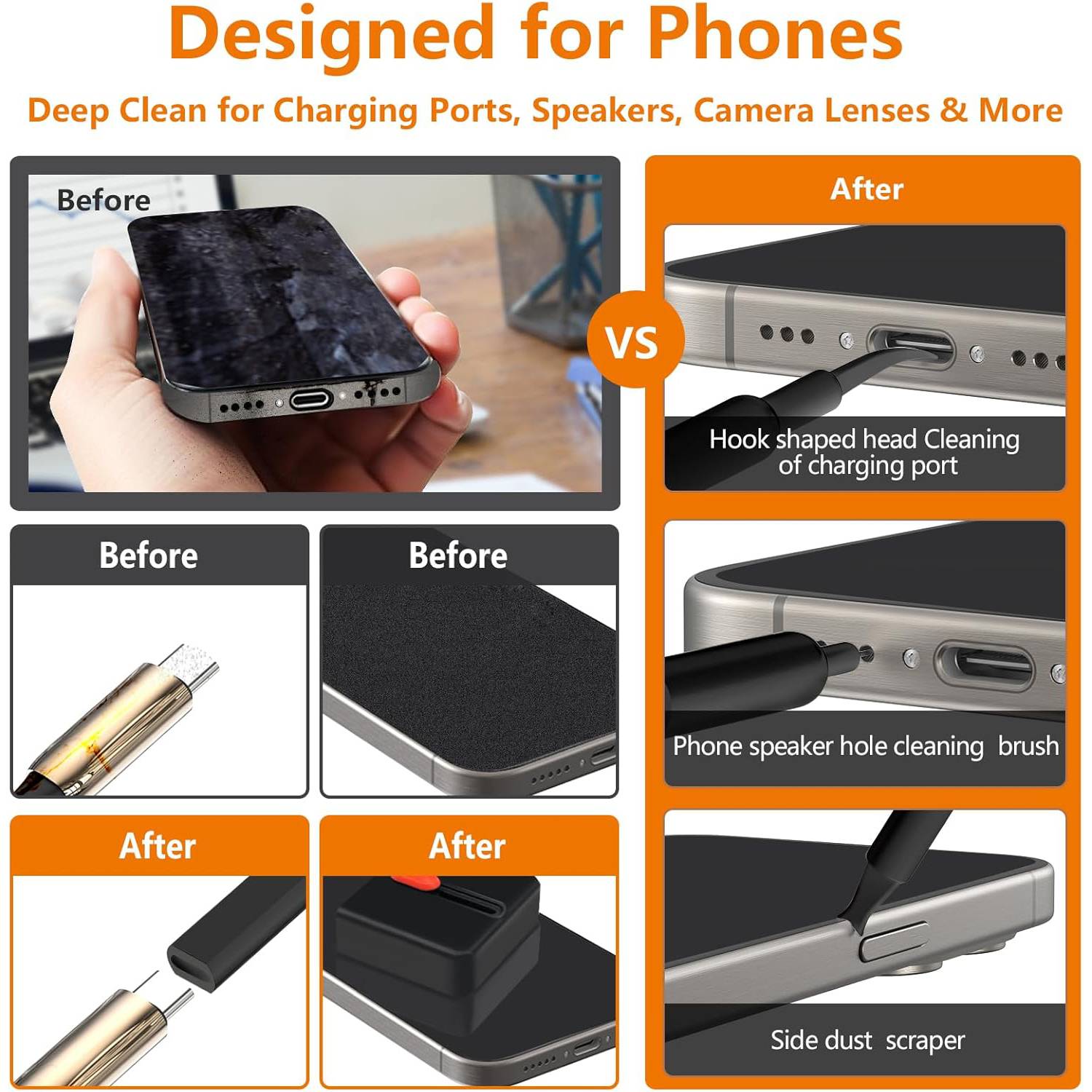 Convenient Multifunctional Electronic Device Cleaning Kit 10
