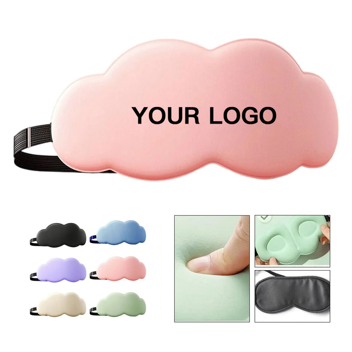 Memory Foam 3D Eye Mask for Travel and Rest 5