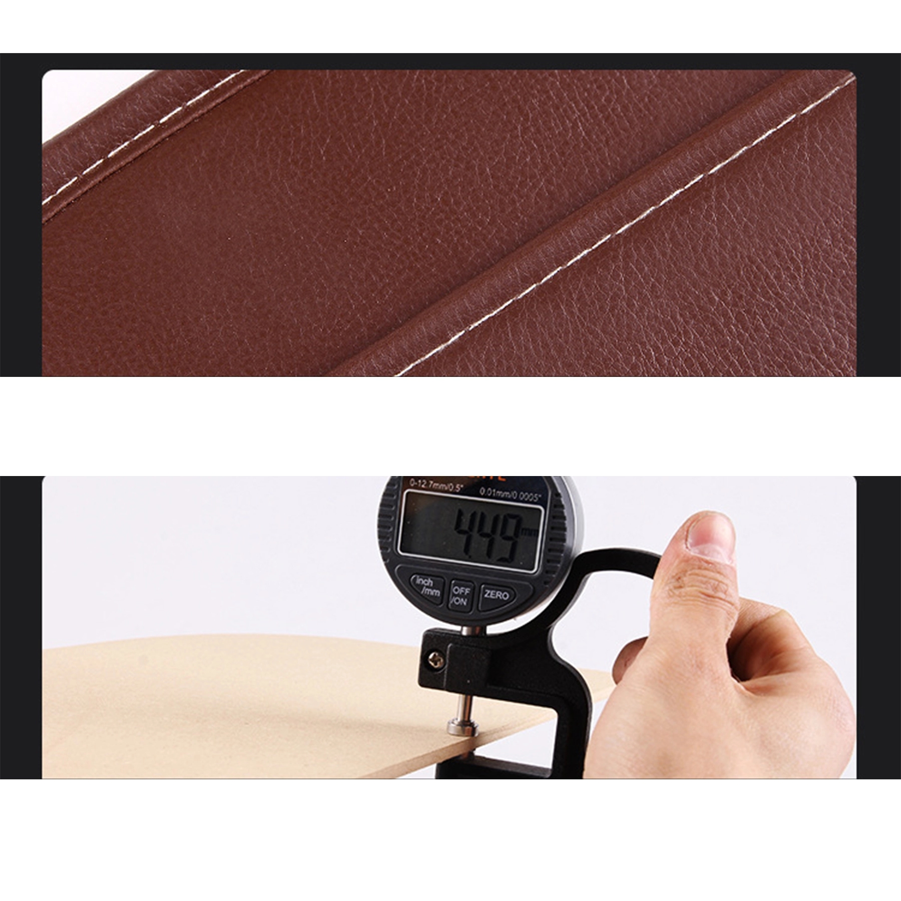 Car Backseat Storage Organizer with Trash Table PU Leather 6