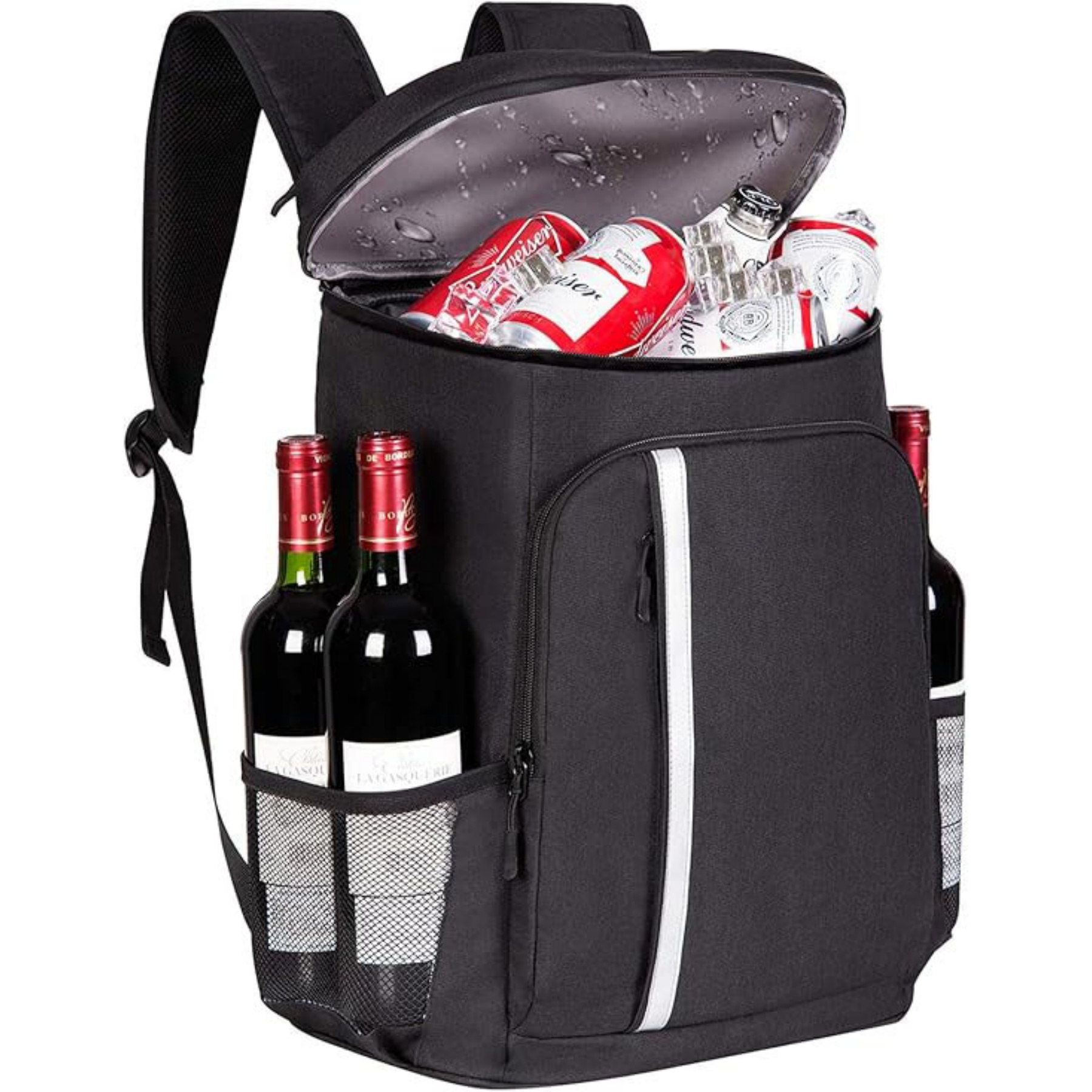 30 Cans Leakproof Insulated Waterproof Cooler Backpack 3