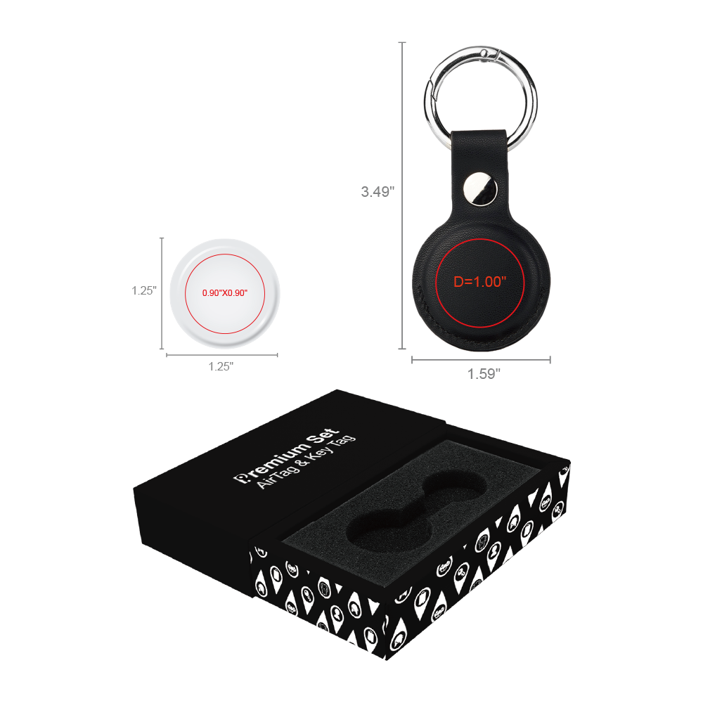 AirTag & Key Tag QuickShip Premium Set