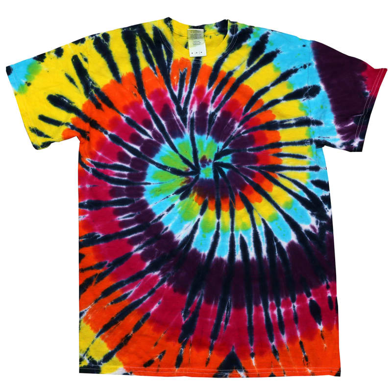 Tie-Dye 5.4 Oz., 100% Cotton Tie-Dyed T-Shirt 56
