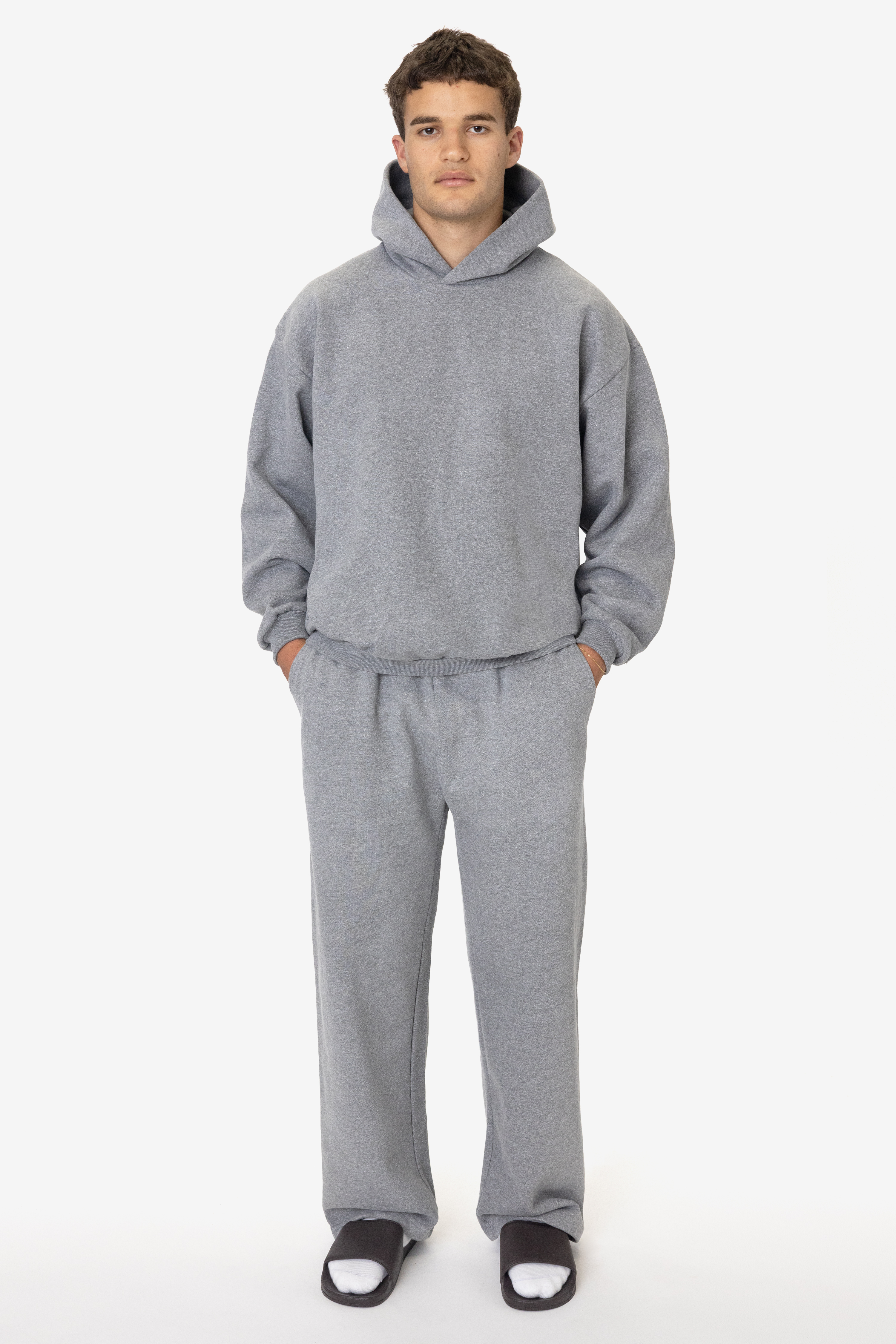 12OZ GABARDINE TRIBLEND FLEECE OPEN BOTTOM PANT 3