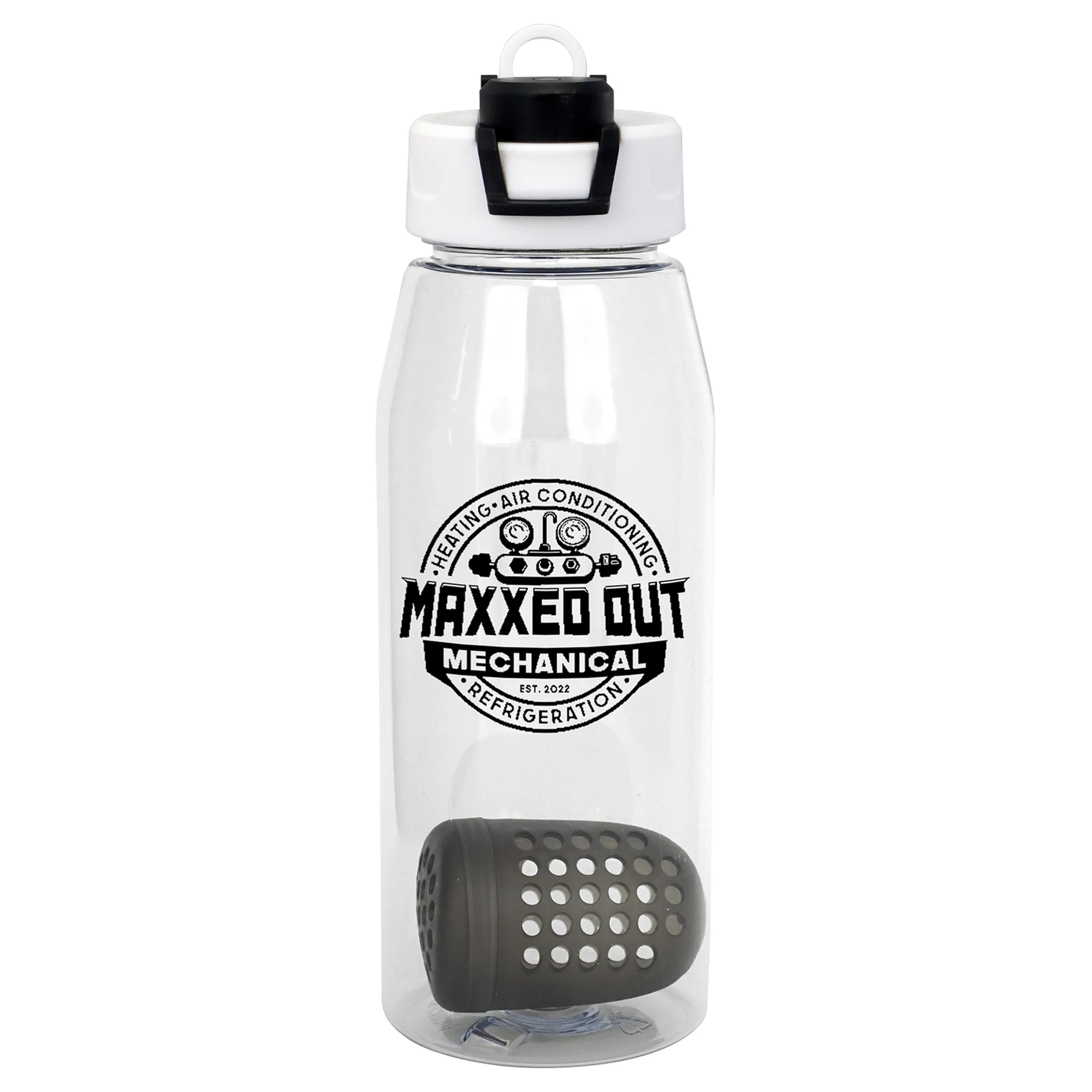 Two Tone Pop Up 32 oz. Bottle with Floating Infuser 15