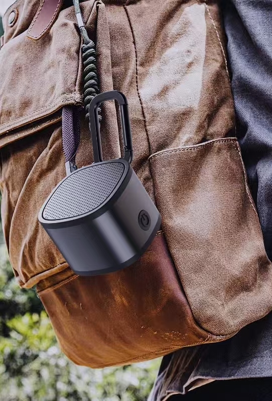 MagSafe Bluetooth Speaker with Phone Stand & Carabiner 6