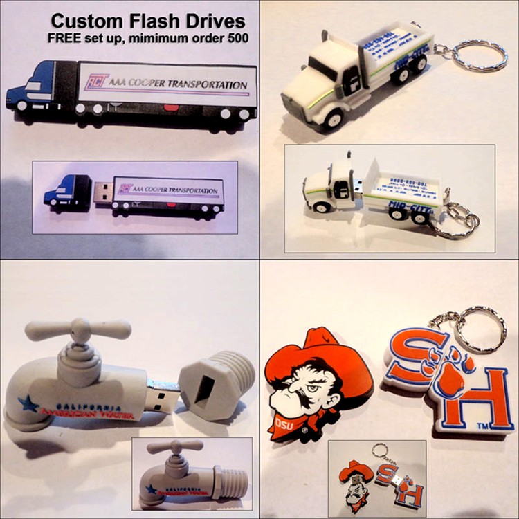 Custom Flash Drive / USB - 1 GB 1