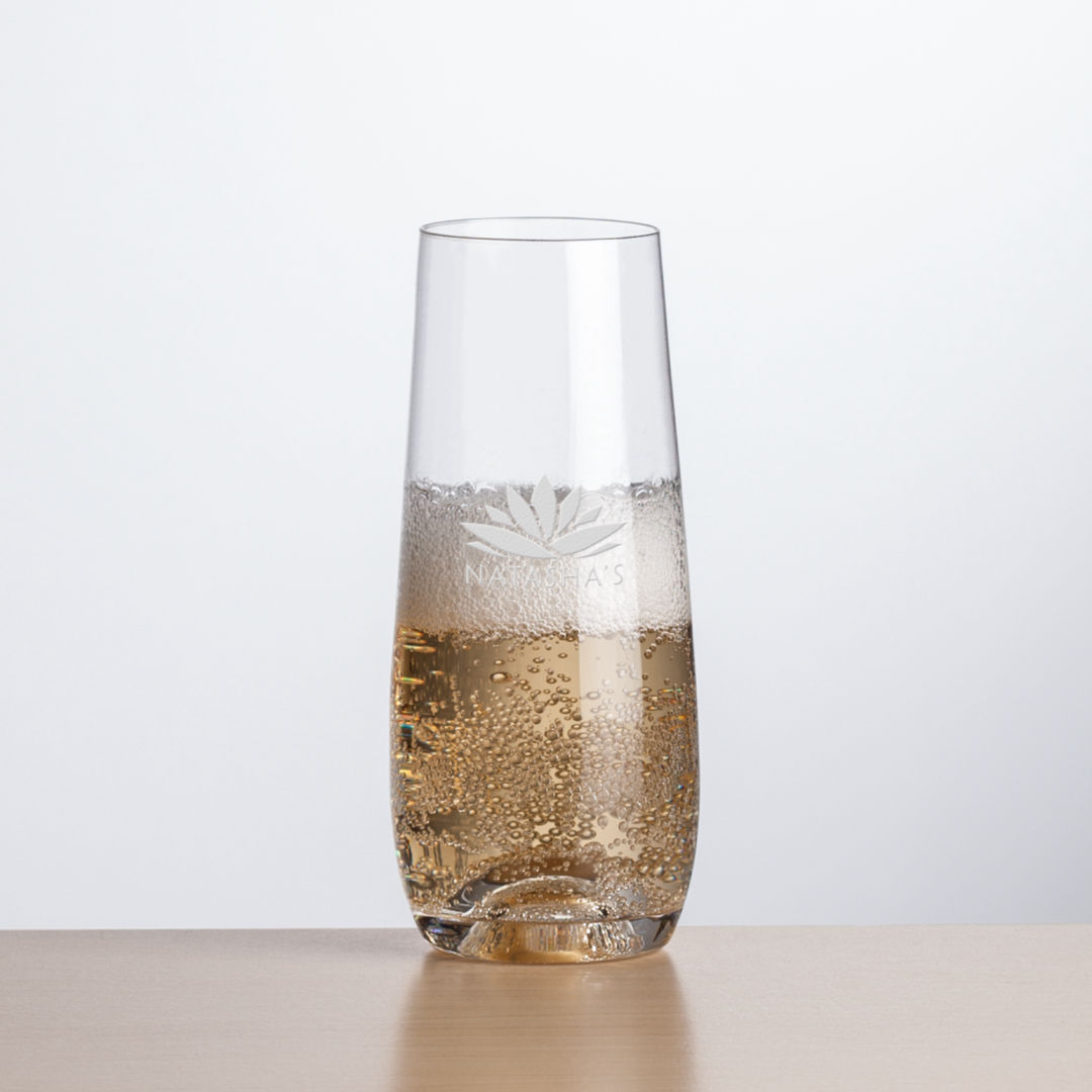 Edderton Stemless Flute - Deep Etch 3