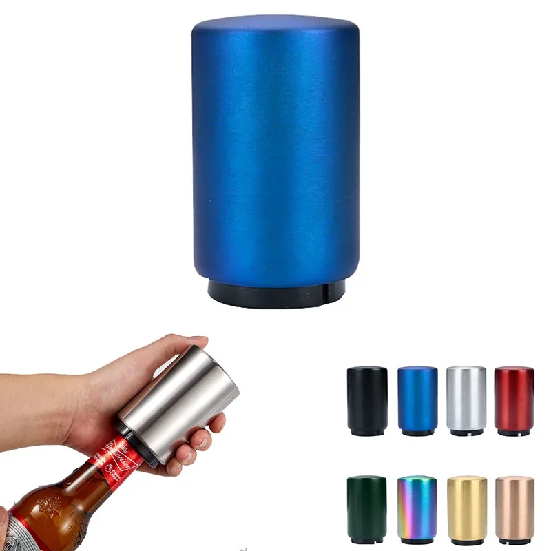 Metal Stainless Steel Push Down Magnetic Automatic  Beer Bot 4