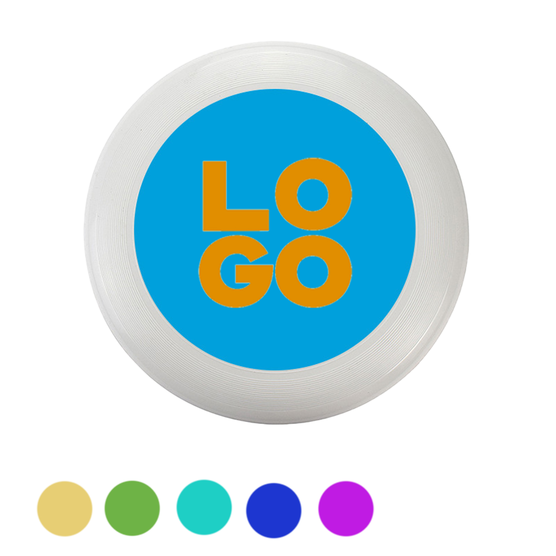 Push Pop Stress Reliever Flying Disc 2