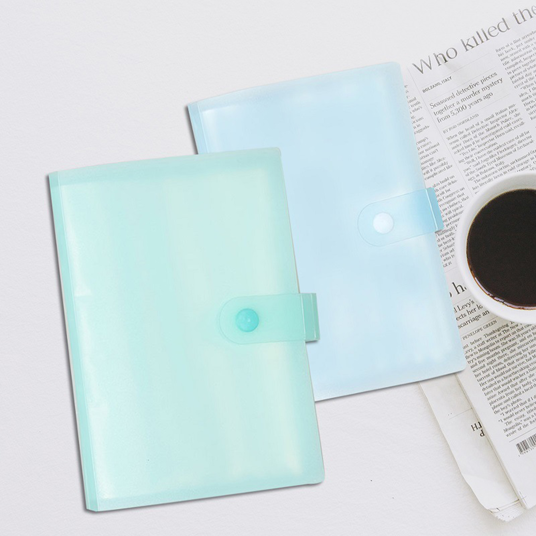 Clear Transparent Document File Bag 2