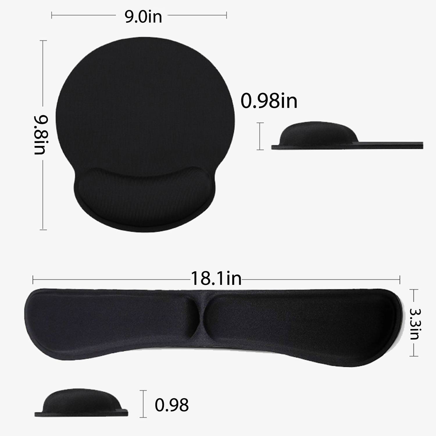 mouse pad set 3