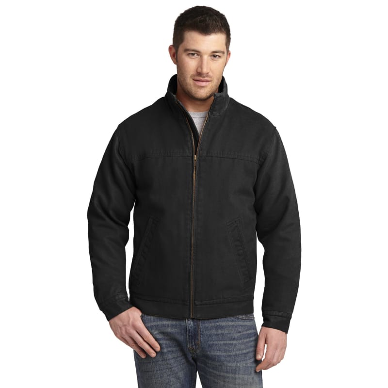 CornerStone Washed Duck Cloth Flannel-Lined Work Jacket. 10
