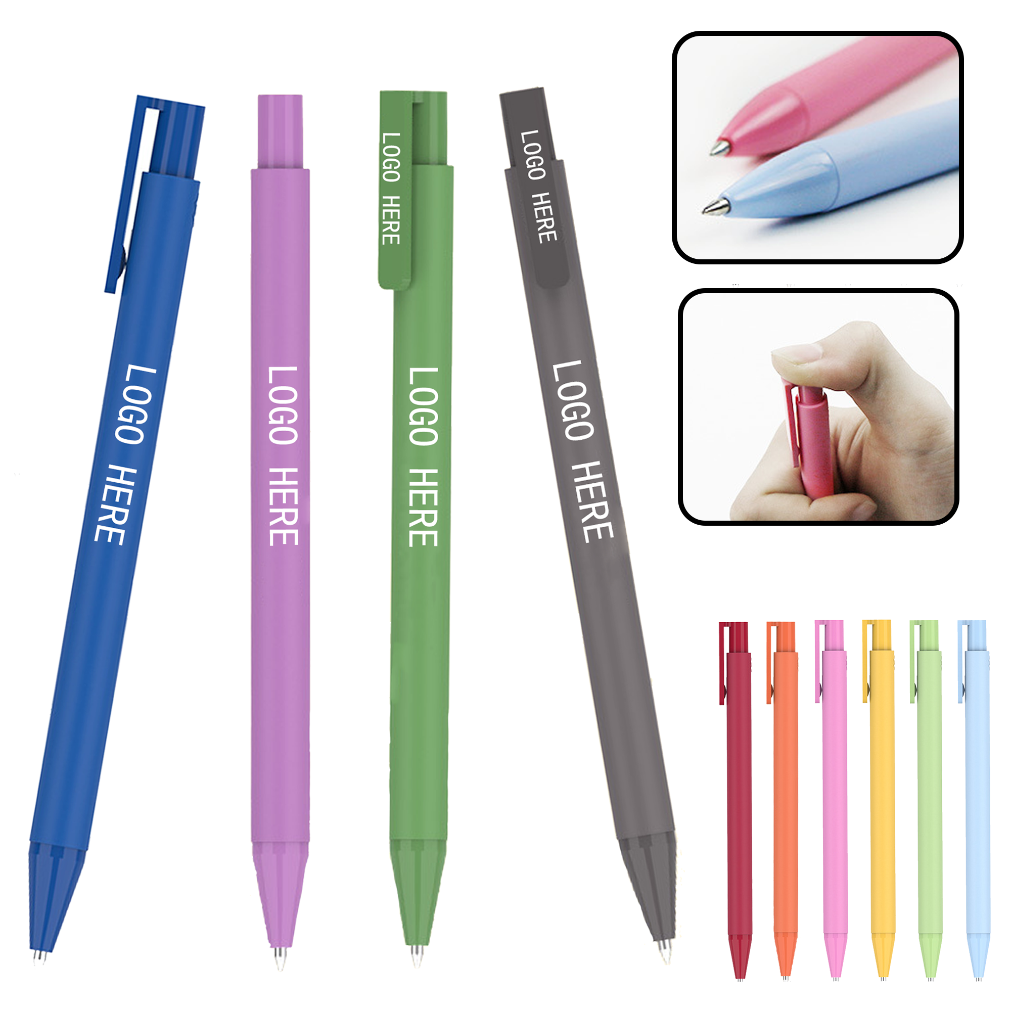 Custom Retractable Gel Pen 4