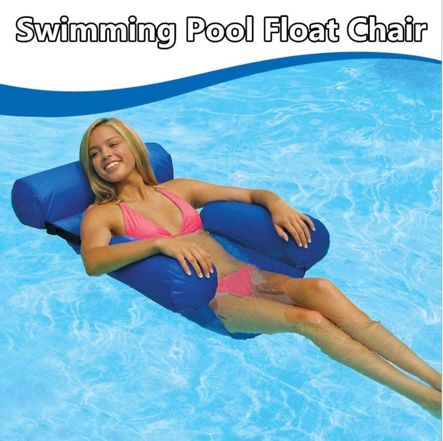 Inflatable Water Hammock Pool Float Bed Lounger Chair Drifte 1