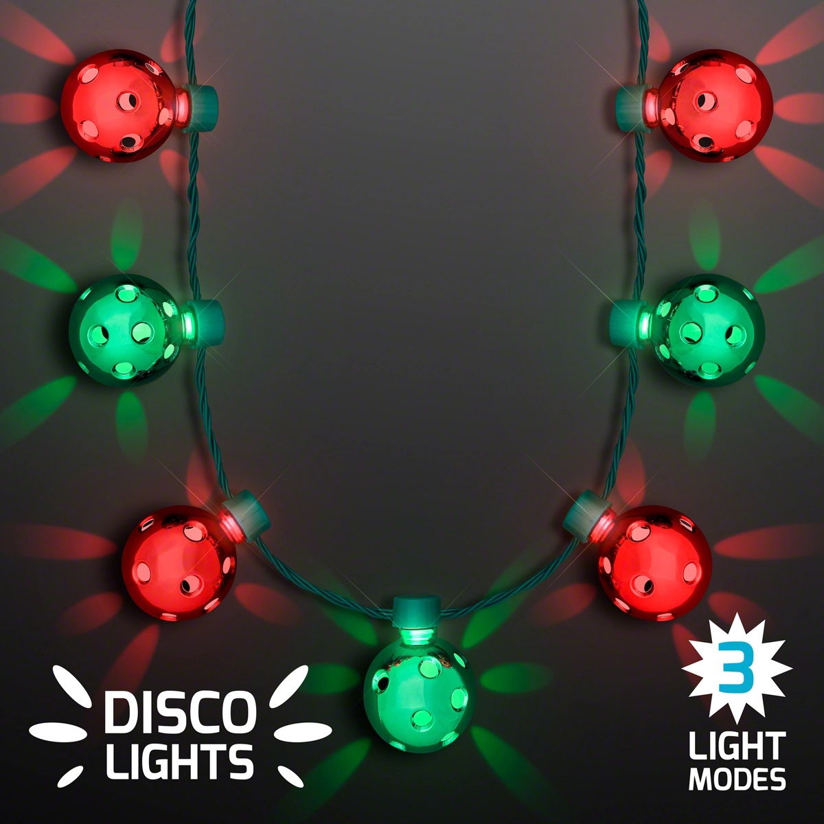 Disco Light Party Necklaces 2