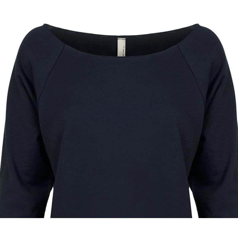 Next Level Apparel Ladies' French Terry 3/4-Sleeve Raglan 56