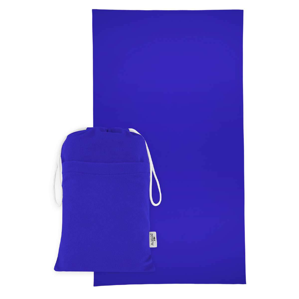Sand-Free rPET Beach Towel With Pouch 20