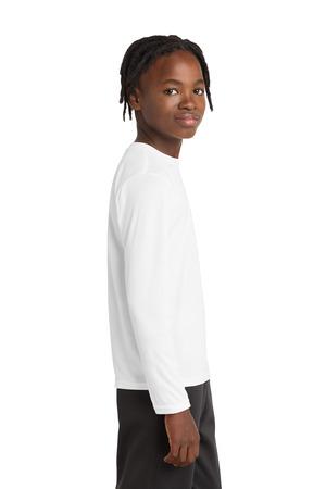 Port & Co Youth Long Sleeve Performance Tee PC380YLS 11