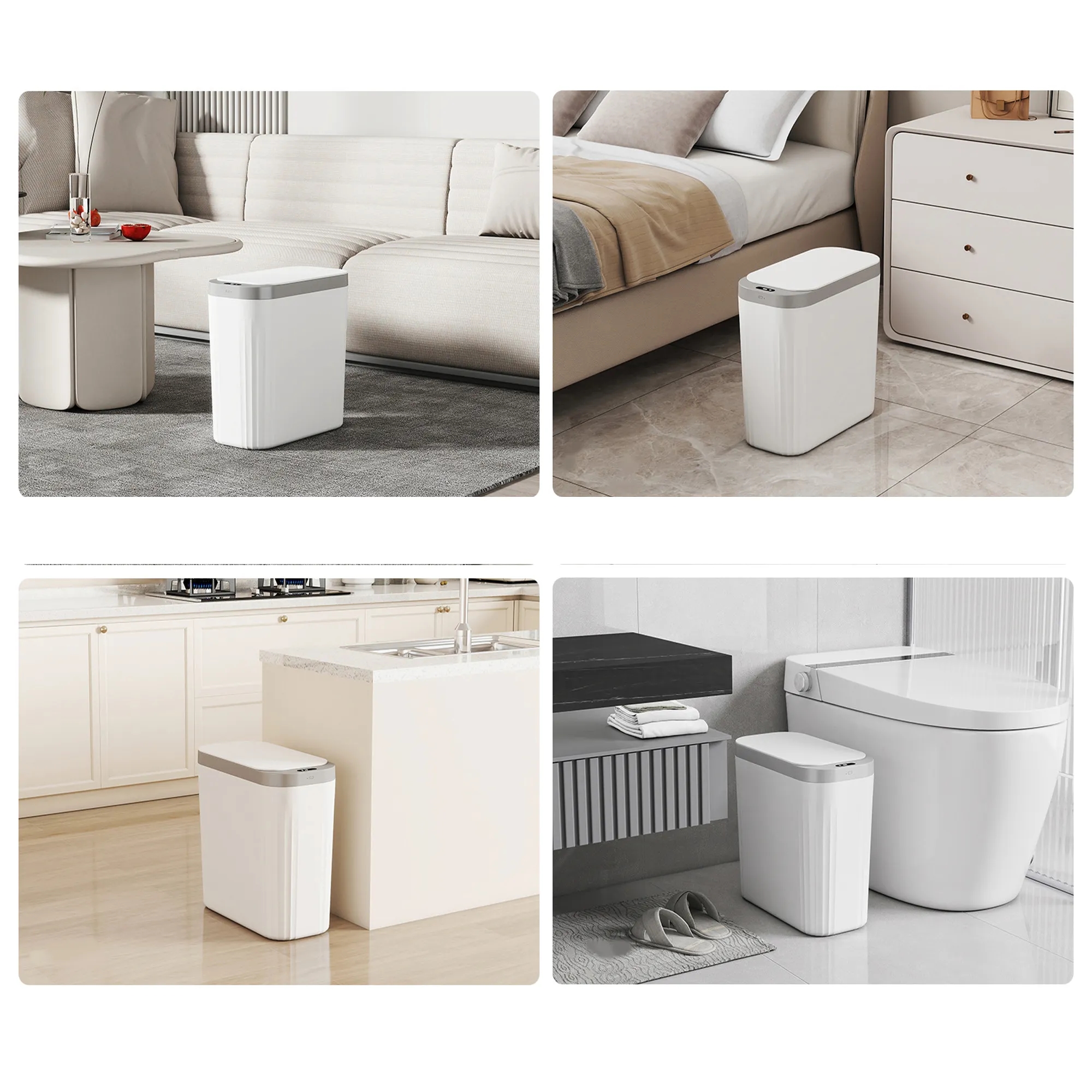Large Capacity Sensor Trash Can 9