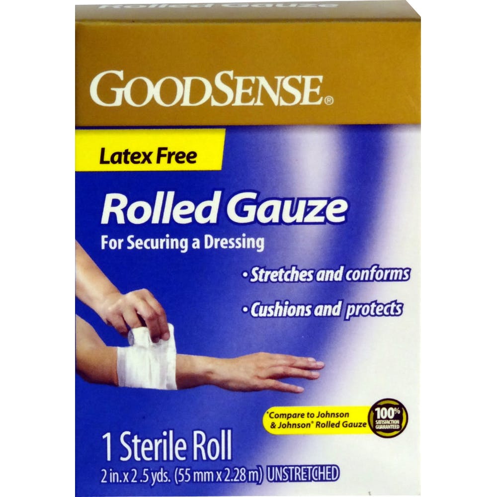 Sterile Rolled Gauze - 2" x 2.5 yds 1