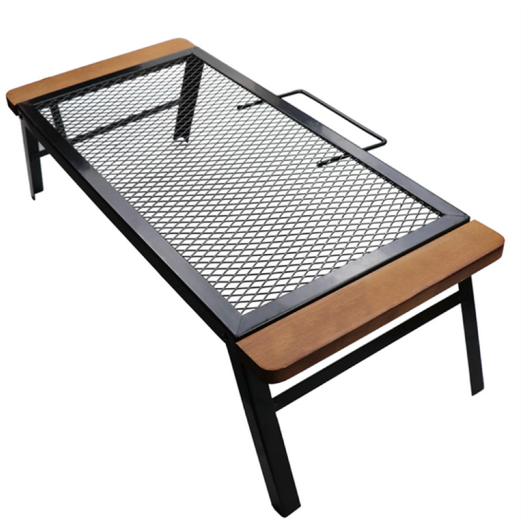 Collapsible Barbecue Iron Table with Handle 4