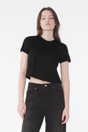 BELLA+CANVAS Women's Flowy Cropped Tee BC8882 7