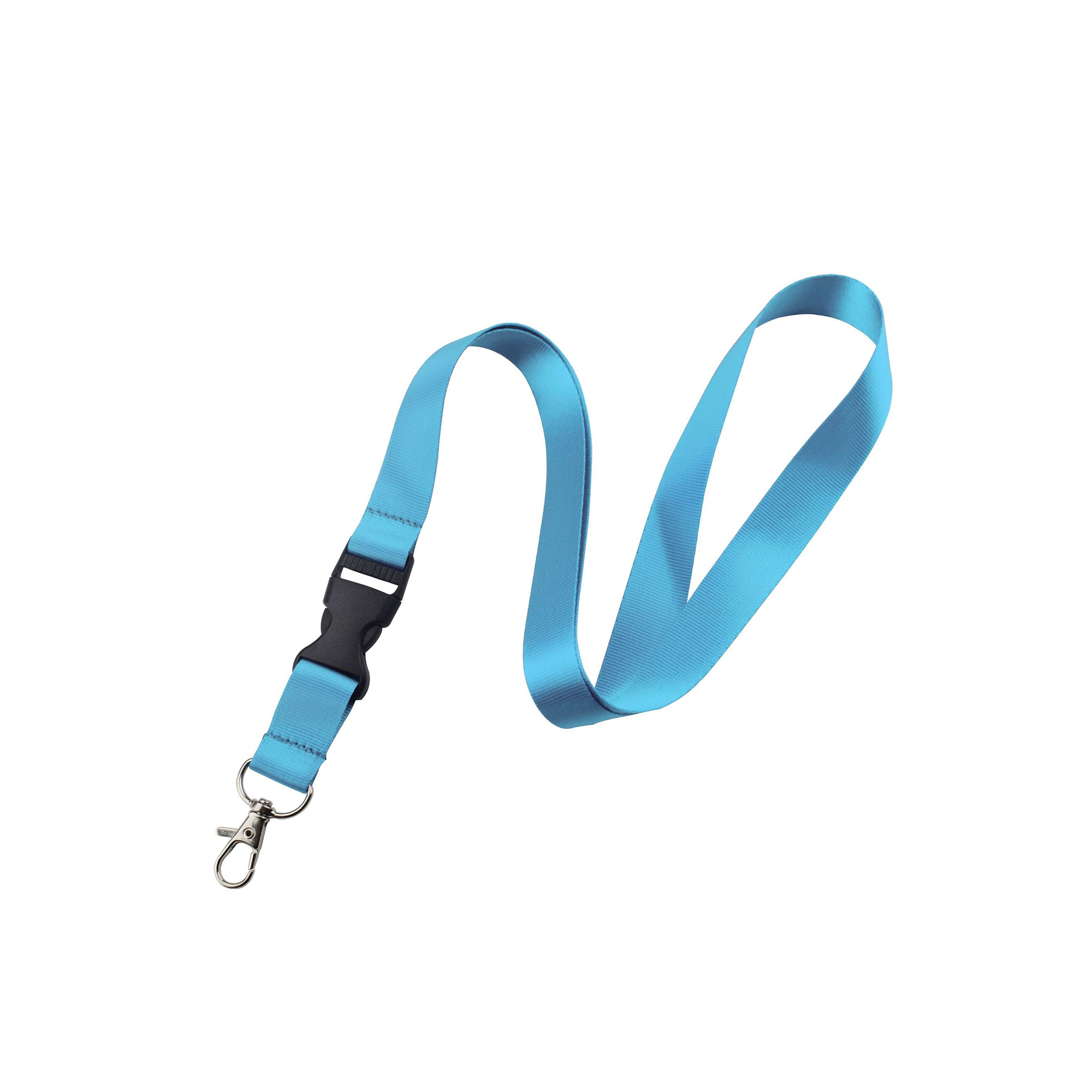 3/4" Custom Polyester Detachable Buckle Lanyard 13