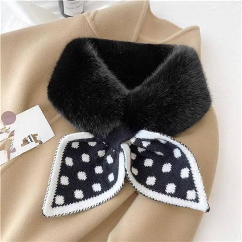 Women Knitted Winter Collar And Scarves 5