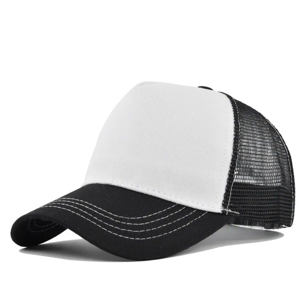 Hard Top 5 Panel Mesh Trucker Cap 22