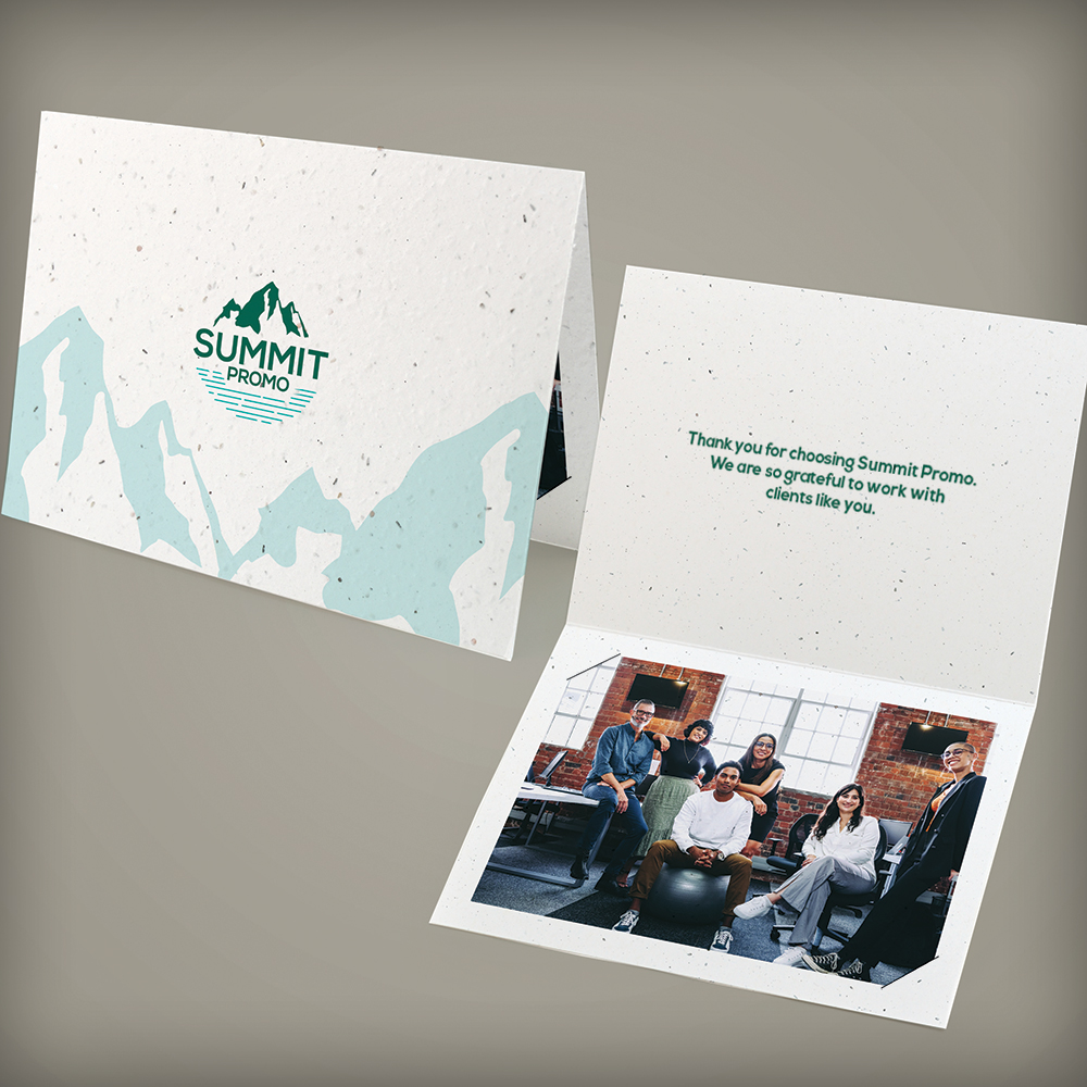 Double-Sided Medium Plantable Greeting Card With Photo 5