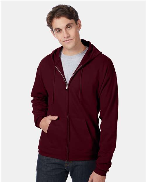 Unisex EcoSmart® Full-Zip Hooded Sweatshirt - P180 36
